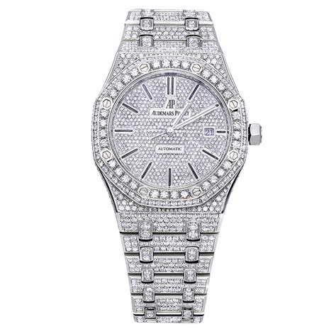 audemars piguet mens diamond watch|Audemars Piguet full diamond price.